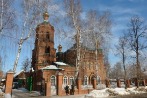 Удмуртия Сарапул Ксениевская церковь